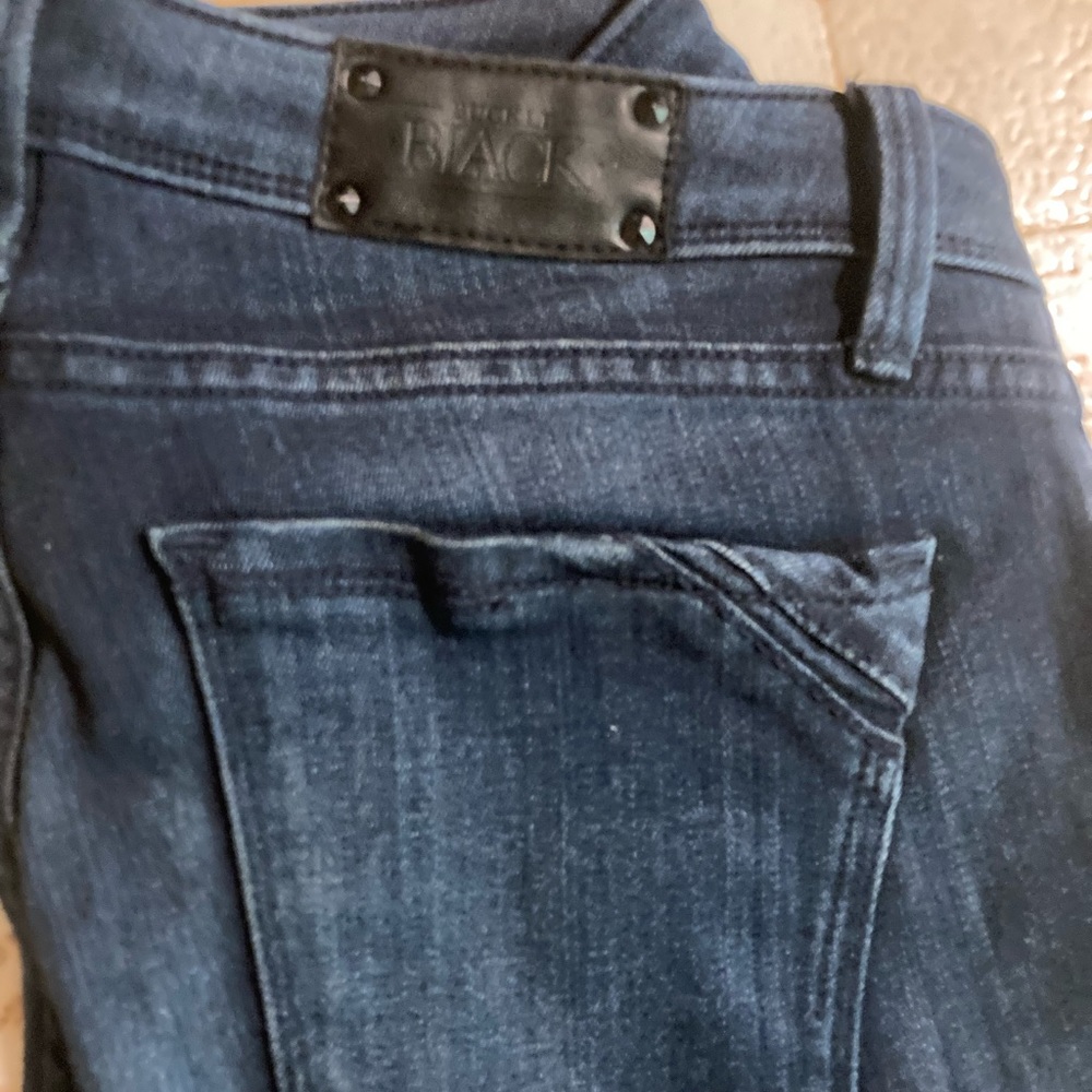 Buckle Black skinny jeans